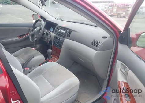 2008 Toyota Corolla Le из США, поврежденный, VIN 2T1BR32E98C937326